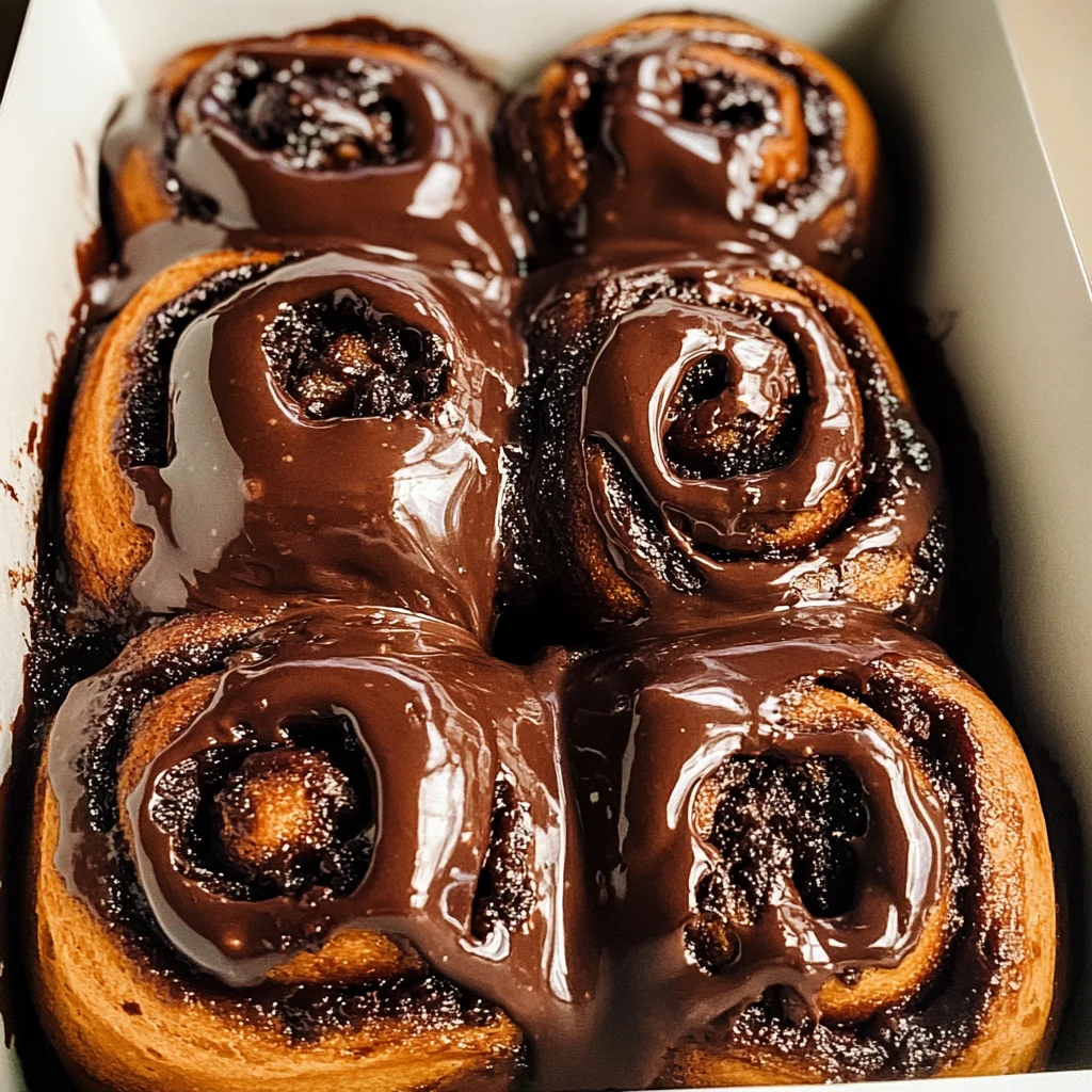 Chocolate Cinnamon Rolls