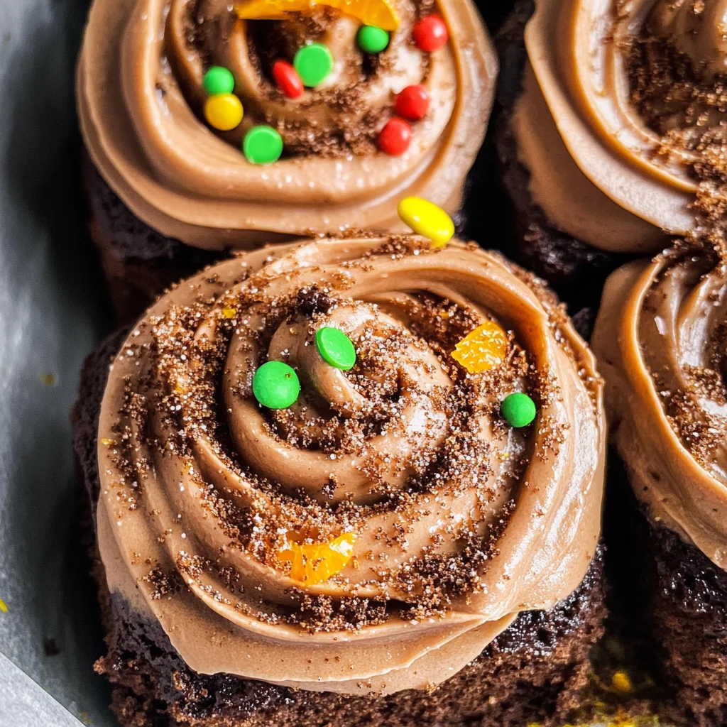 Chocolate Orange Cinnamon Rolls