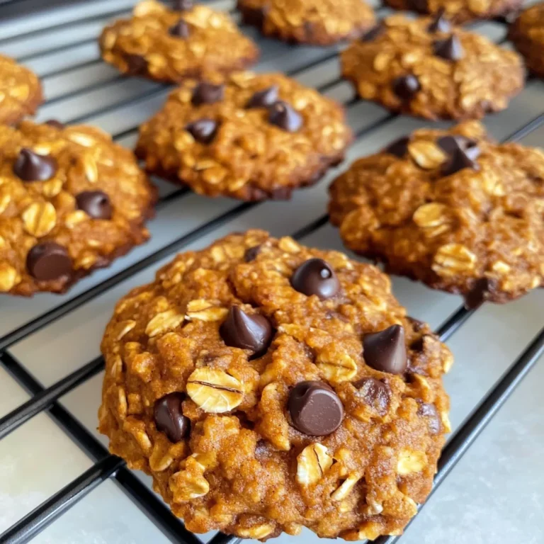 Gluten Free Pumpkin Oatmeal Cookies