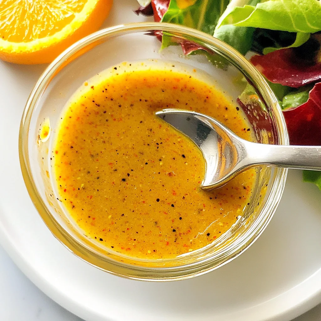 Orange Vinaigrette