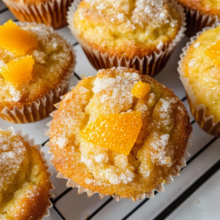 Orange and Cardamom Muffins