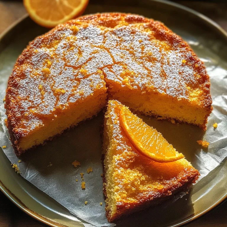 Sicilian Whole Orange Cake