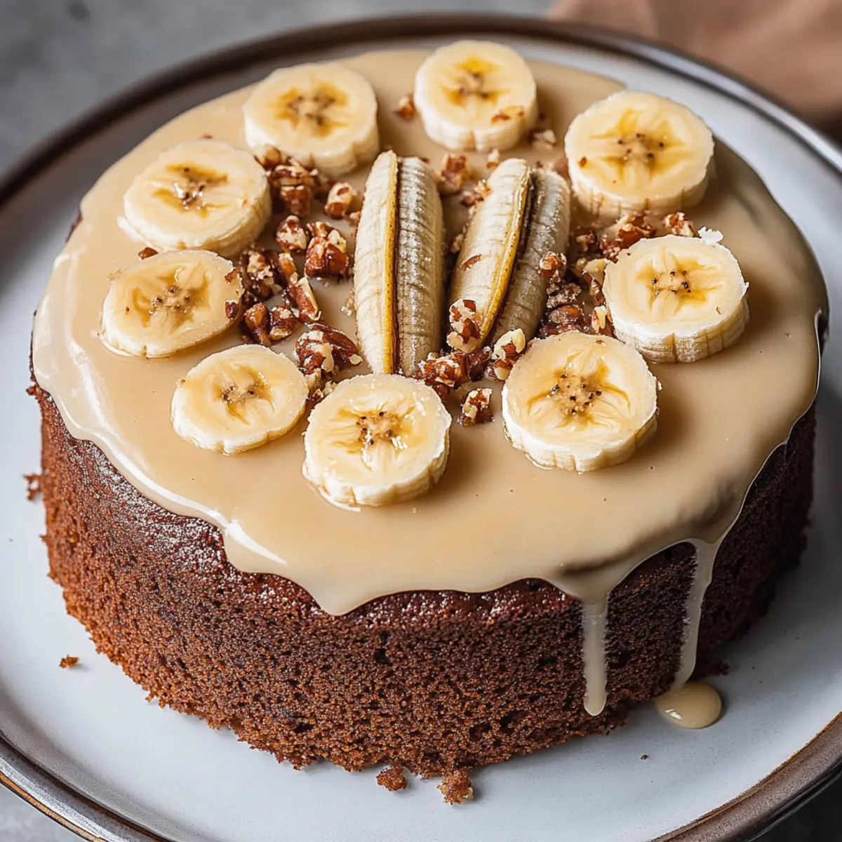 Moist Banana Cake