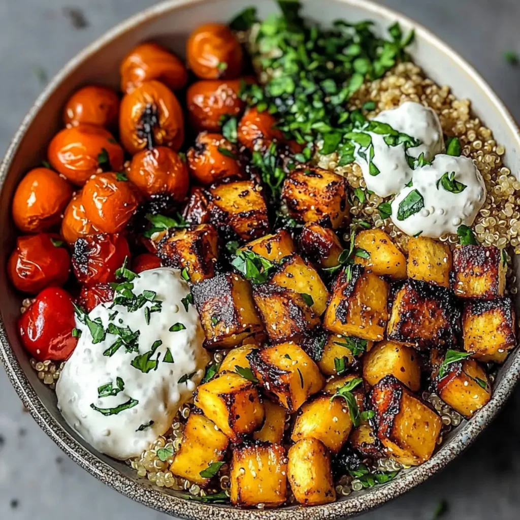 Mediterranean Quinoa Bowl