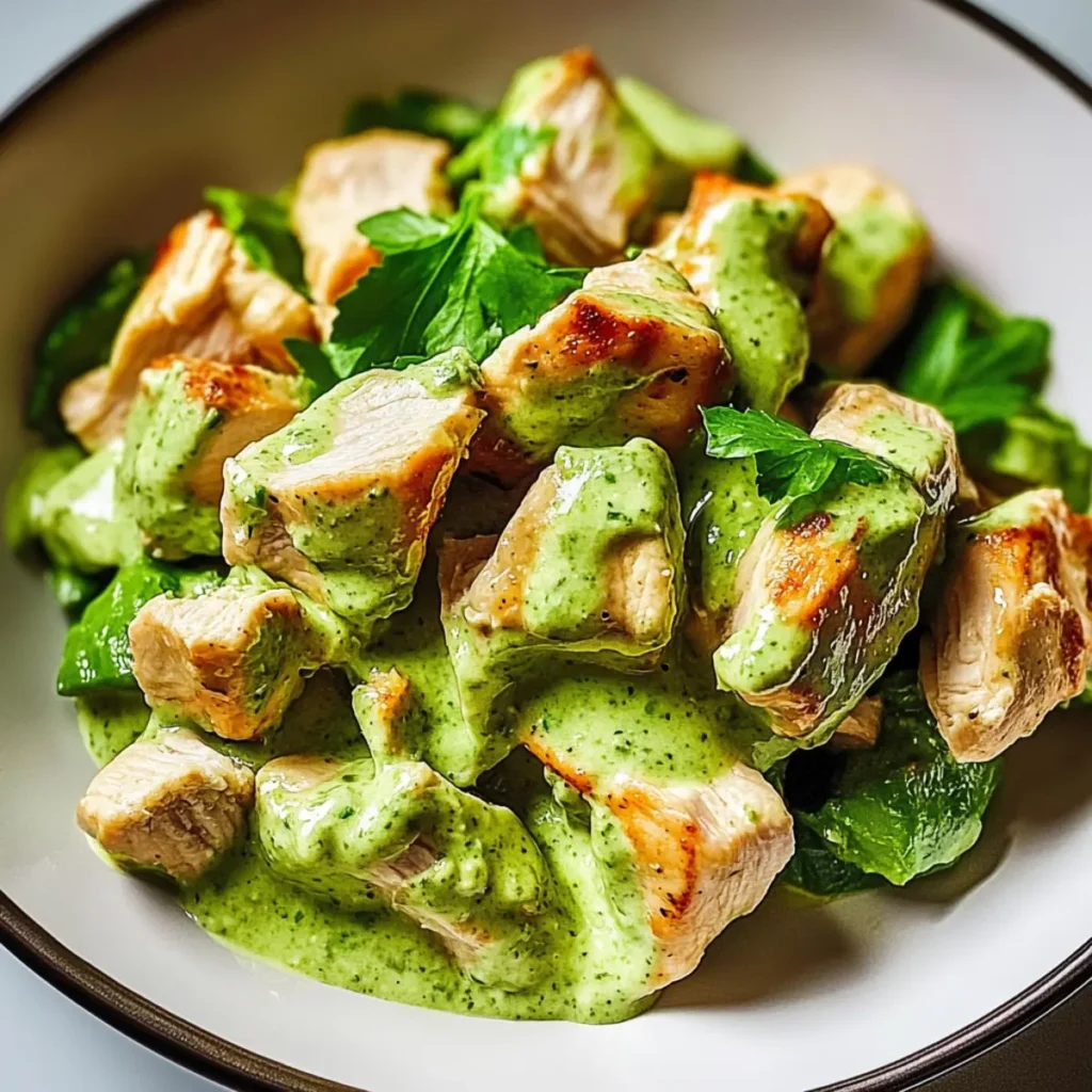 Avocado Ranch Chicken Salad