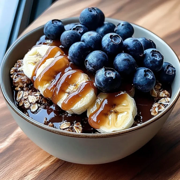 Caramelized Banana Chocolate Oats