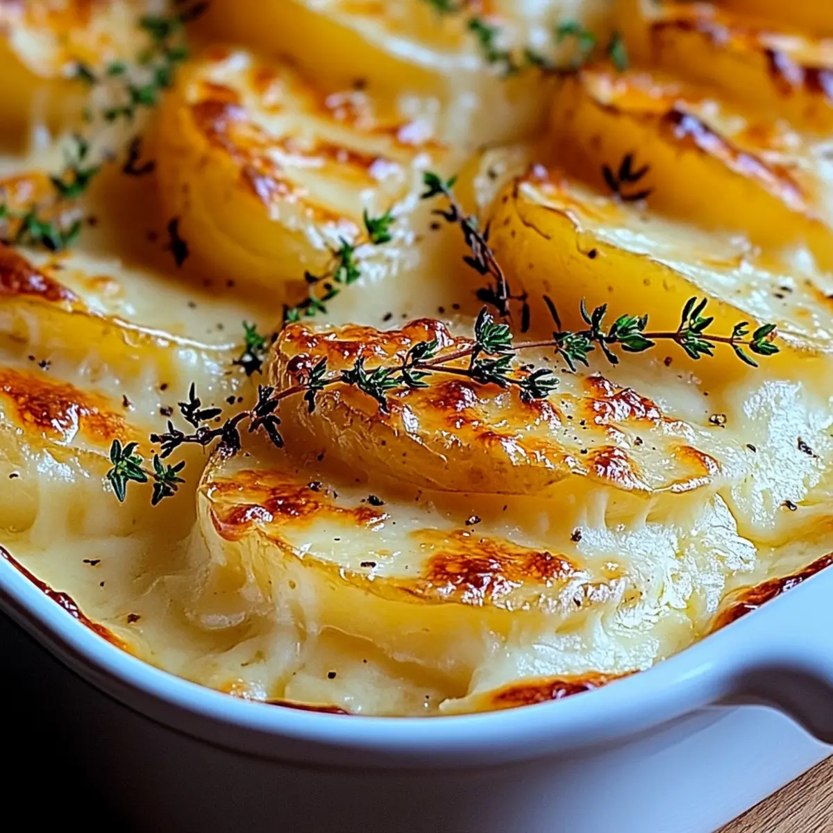 Creamy Scalloped Yukon Potatoes