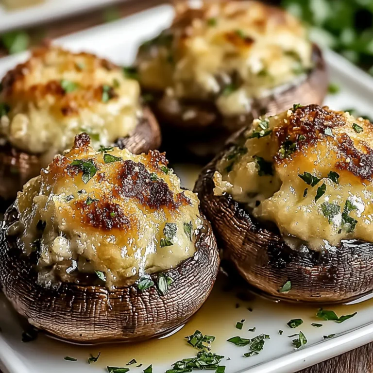 Tasty Olive Garden Stuffed Mushrooms