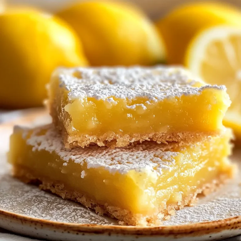 Meyer Lemon Bars