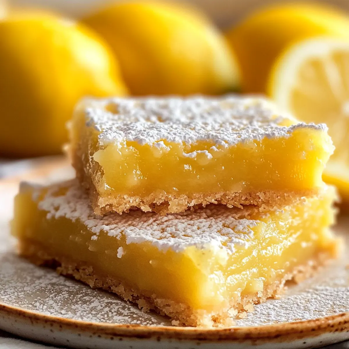 Meyer Lemon Bars