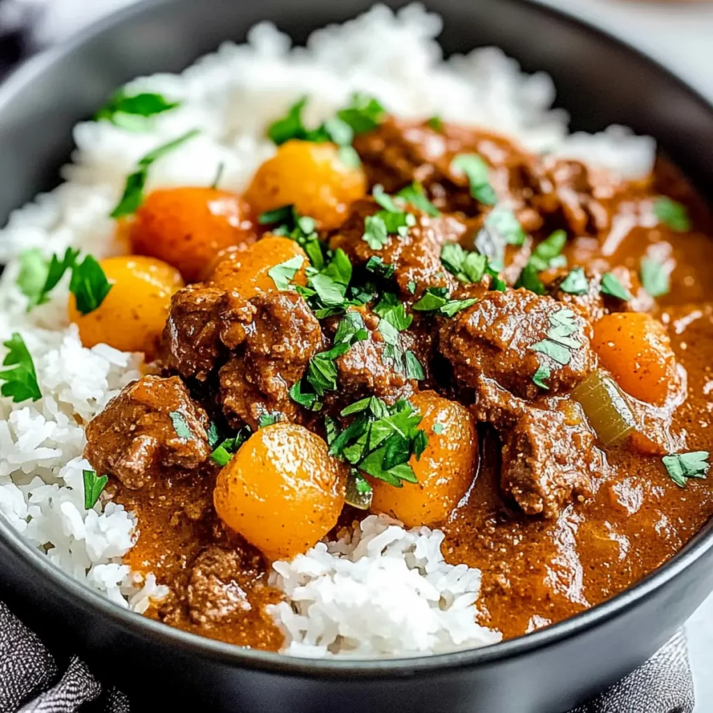 Instant Pot Beef Curry