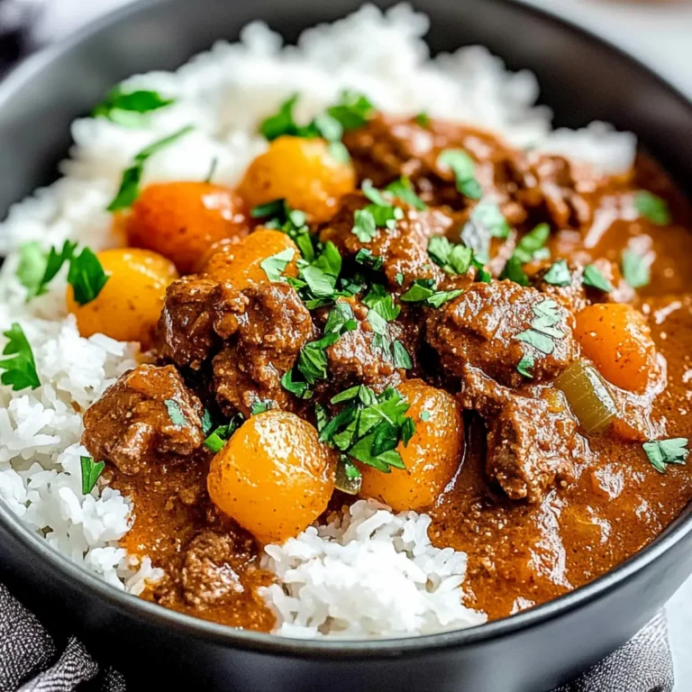 Instant Pot Beef Curry
