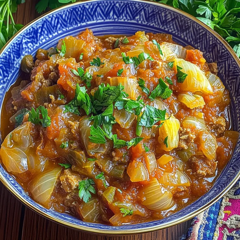 Turkish Cabbage Stew
