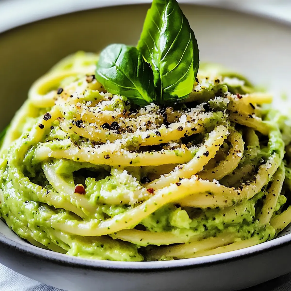 Creamy 15-Minute Avocado Pasta