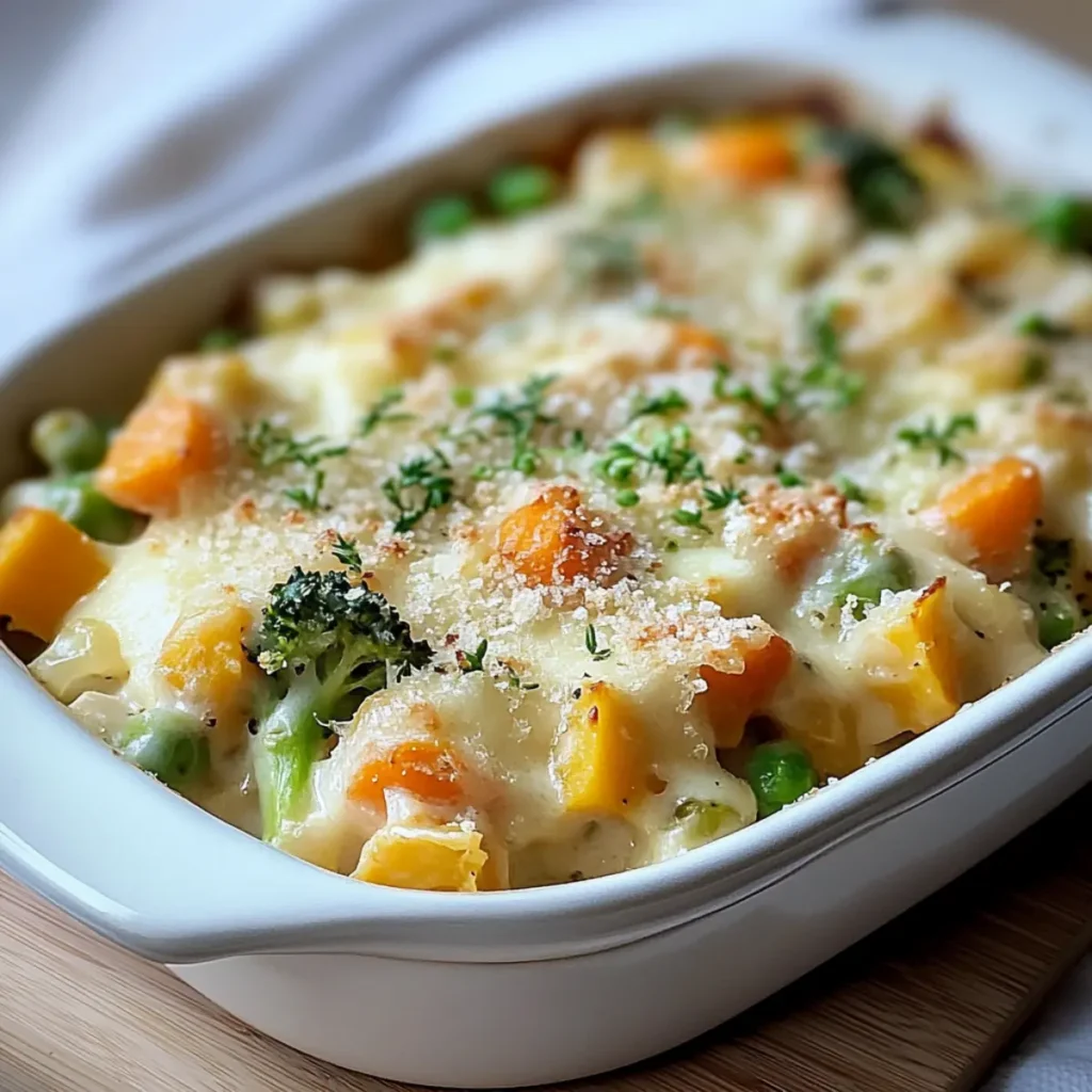 Creamy Spring Vegetable Casserole