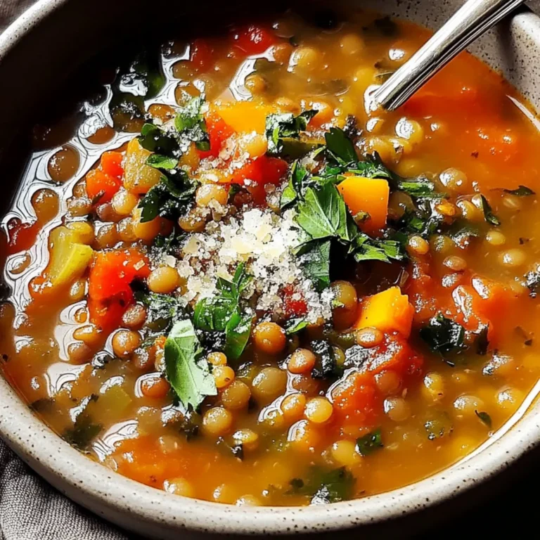 Mediterranean Lentil Soup