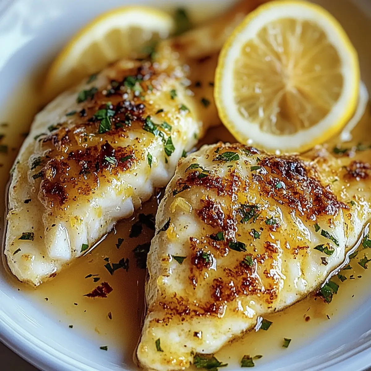 Baked Lemon Garlic Butter Tilapia