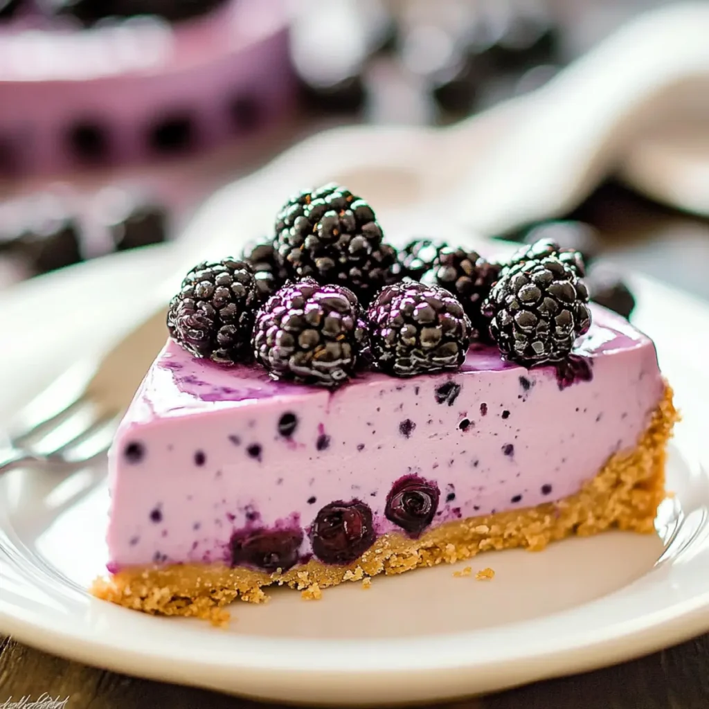Blackberry Cheesecake