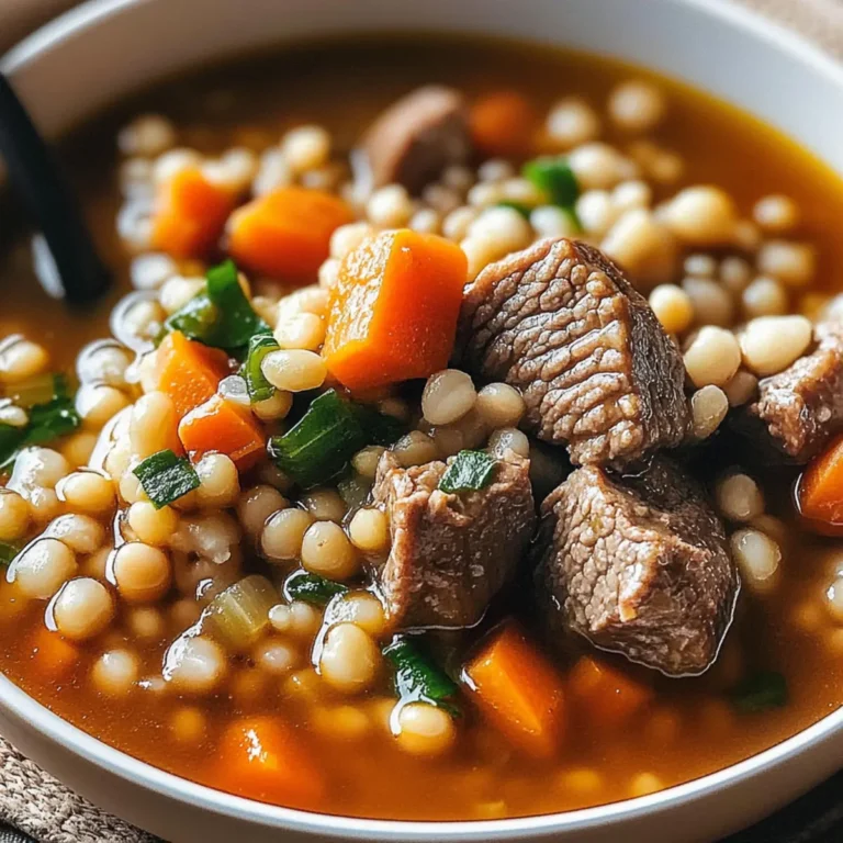 Beef and Barley Soup