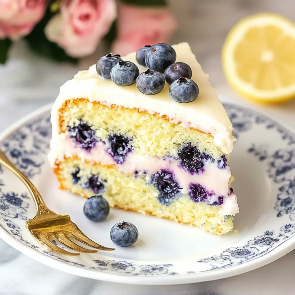 Lemon Blueberry Cake