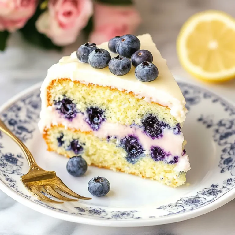 Lemon Blueberry Cake