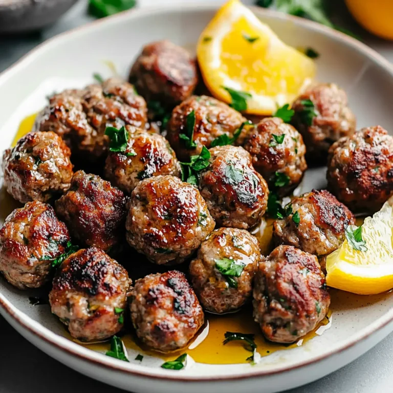 Greek Meatballs