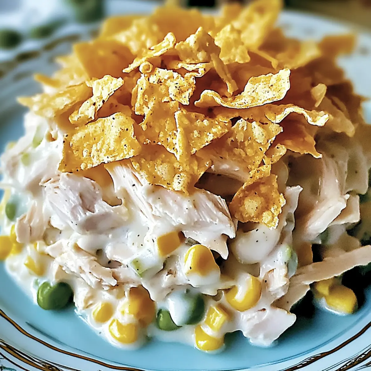 Creamy Chicken Salad Casserole