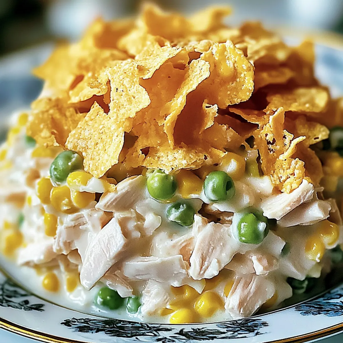 Creamy Chicken Salad Casserole