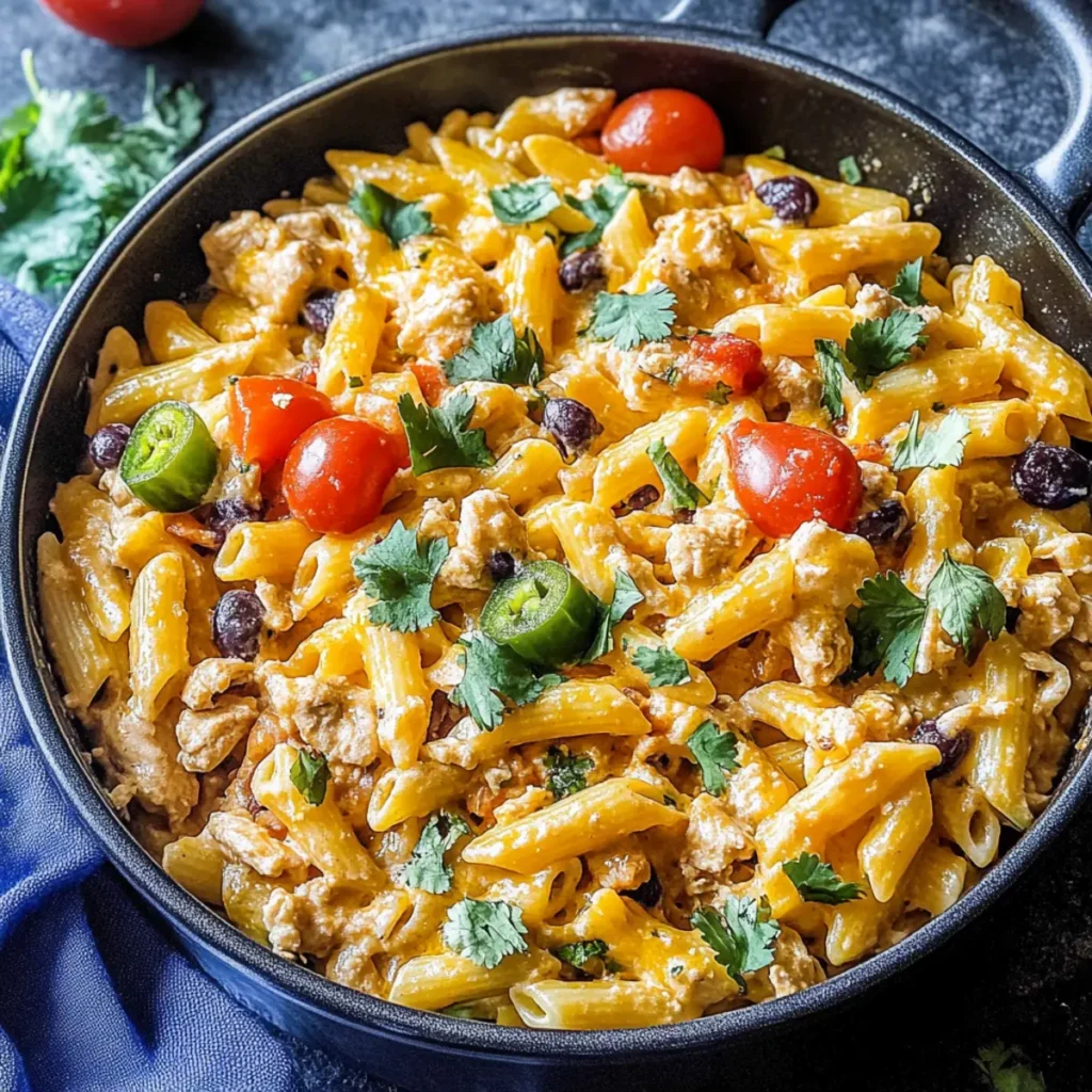 Chicken Enchilada Pasta
