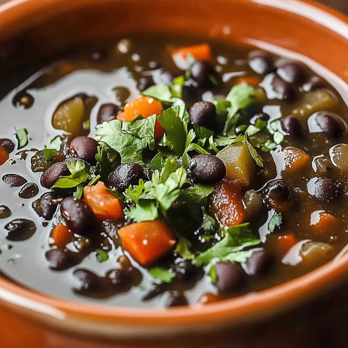 Spicy Black Bean Soup