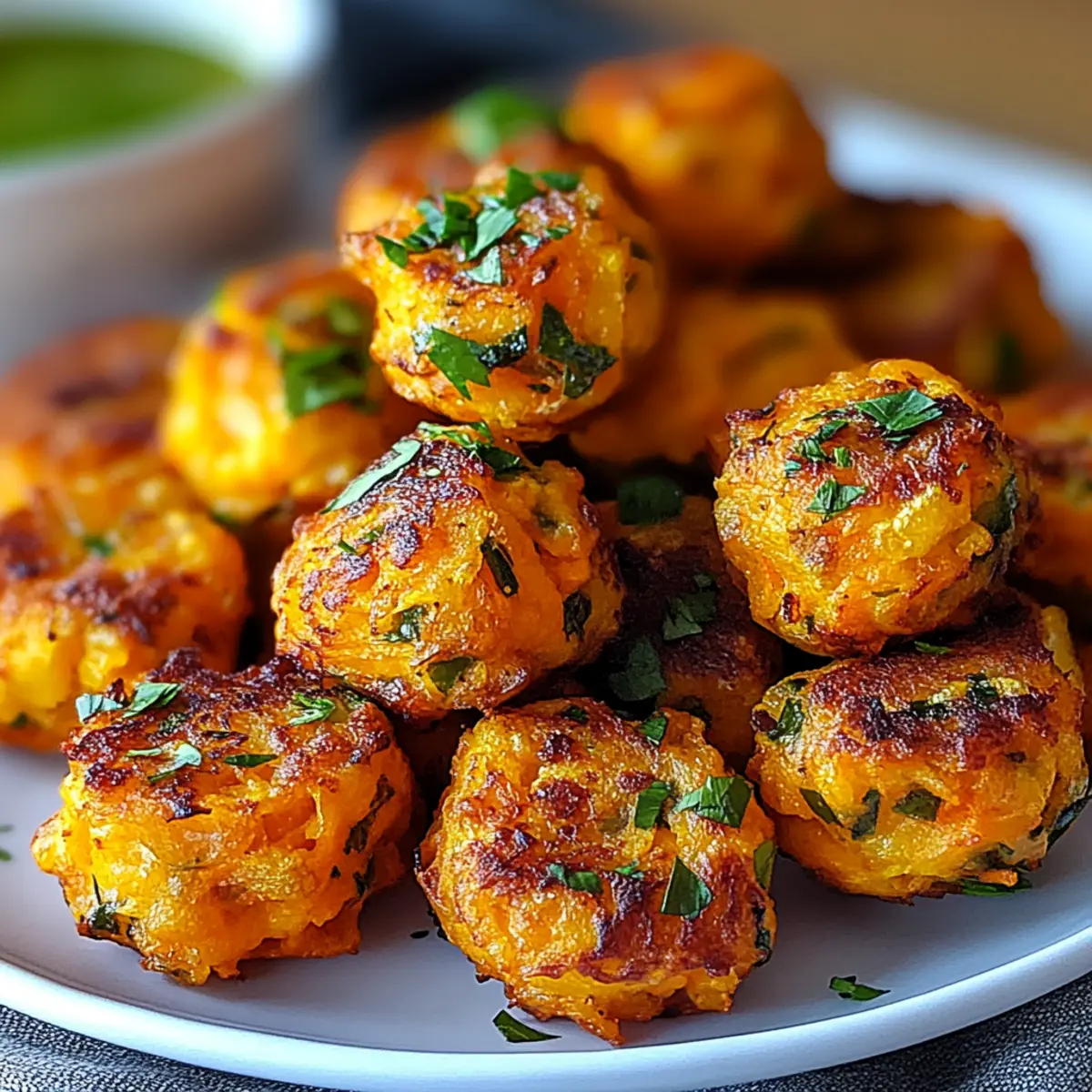 Crispy Baked Sweet Potato Tots