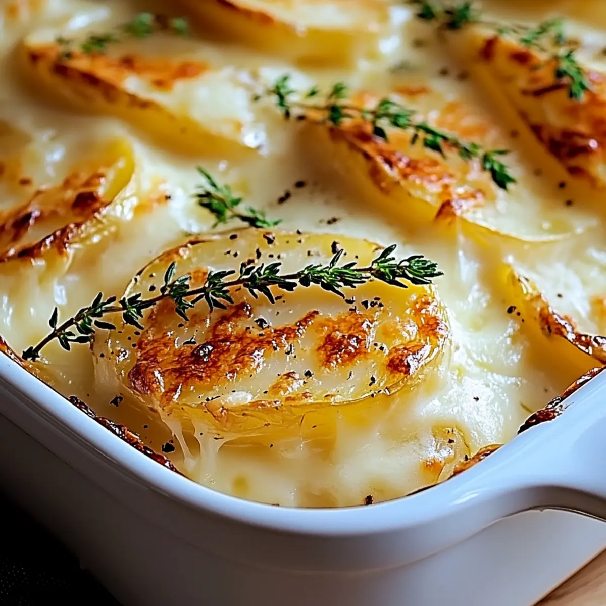 Creamy Scalloped Yukon Potatoes
