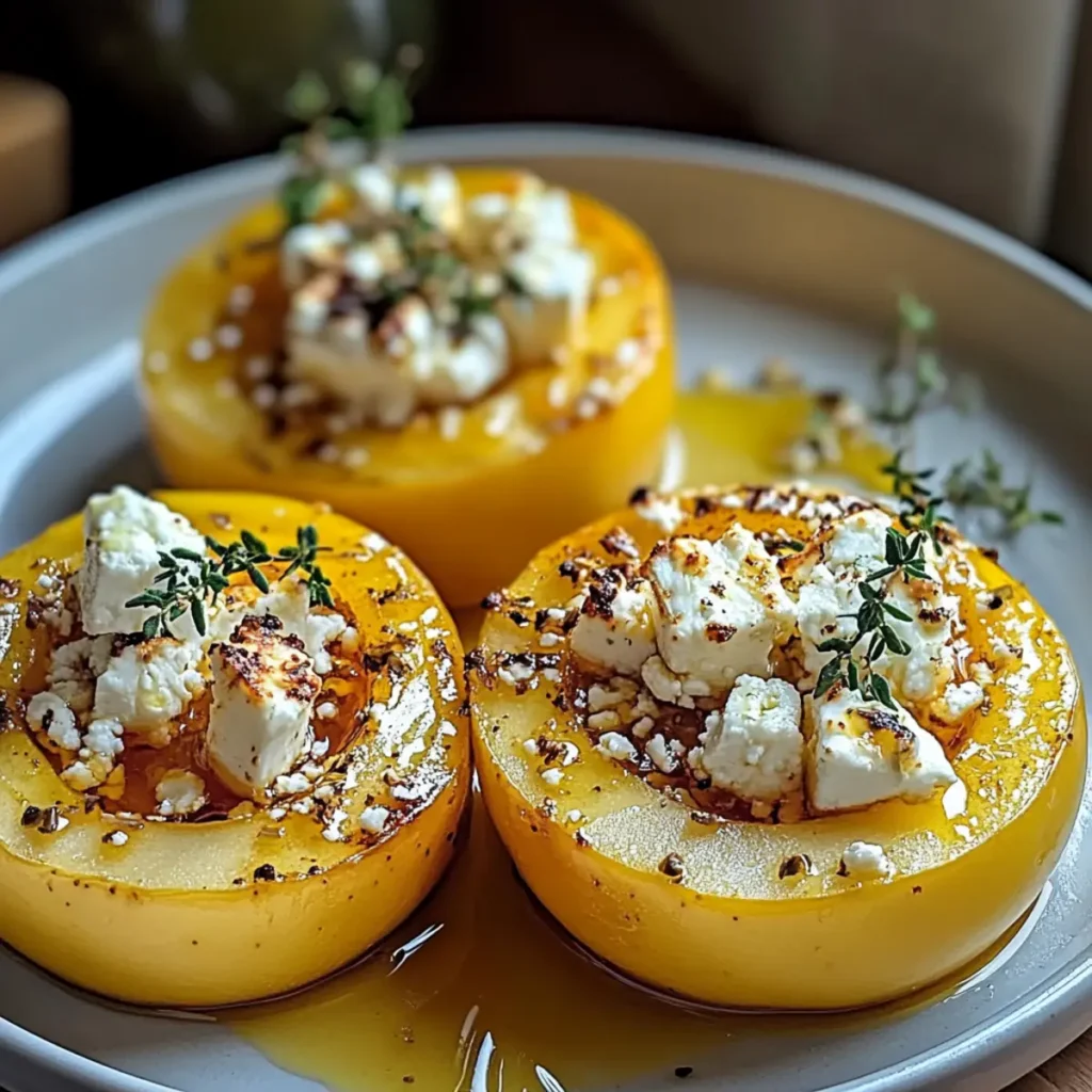 Baked Apples with Feta and Honey