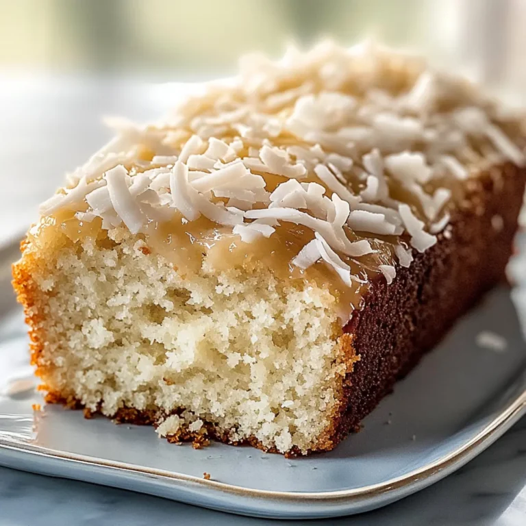 Coconut Loaf Cake