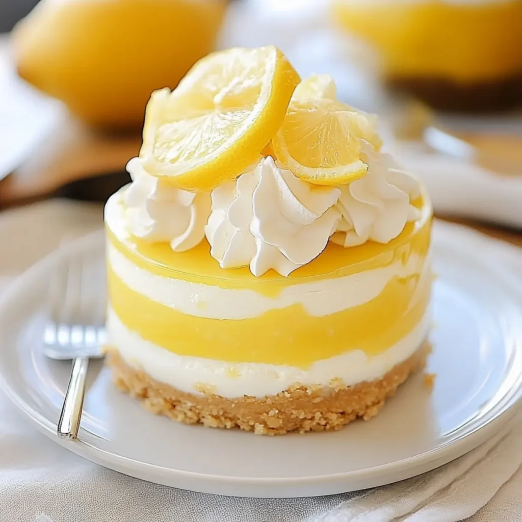 Lemon Curd and Vanilla Cheesecake