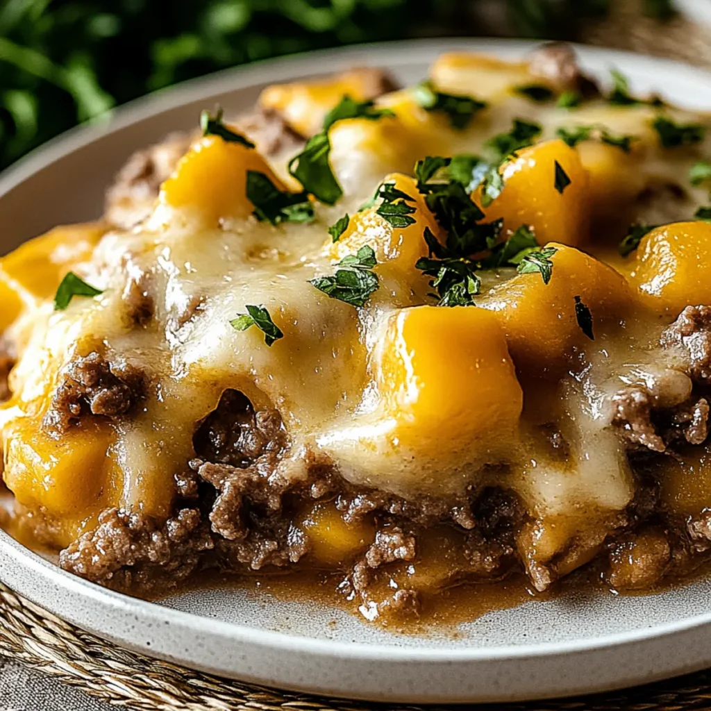 Ground Beef Hobo Casserole