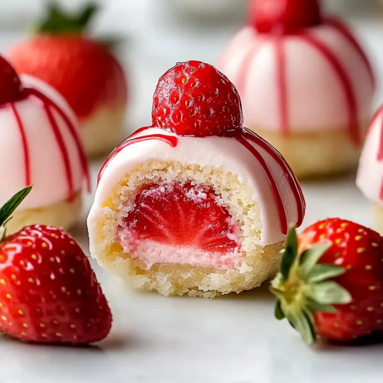 Strawberry Cheesecake Bites