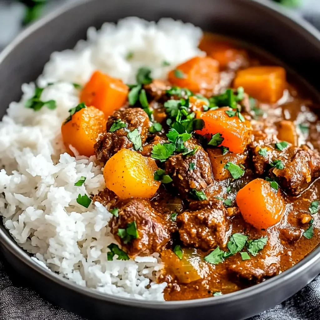Instant Pot Beef Curry