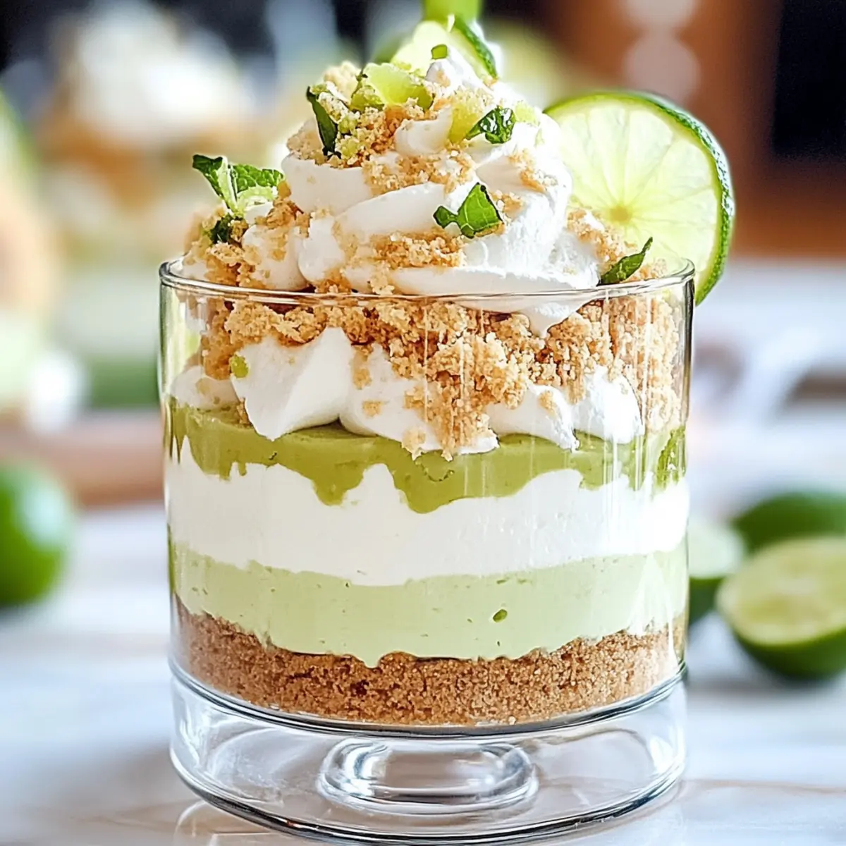 Key Lime Mascarpone Cheesecake Trifle