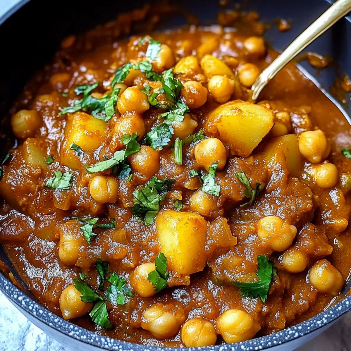 Chickpea and Potato Curry