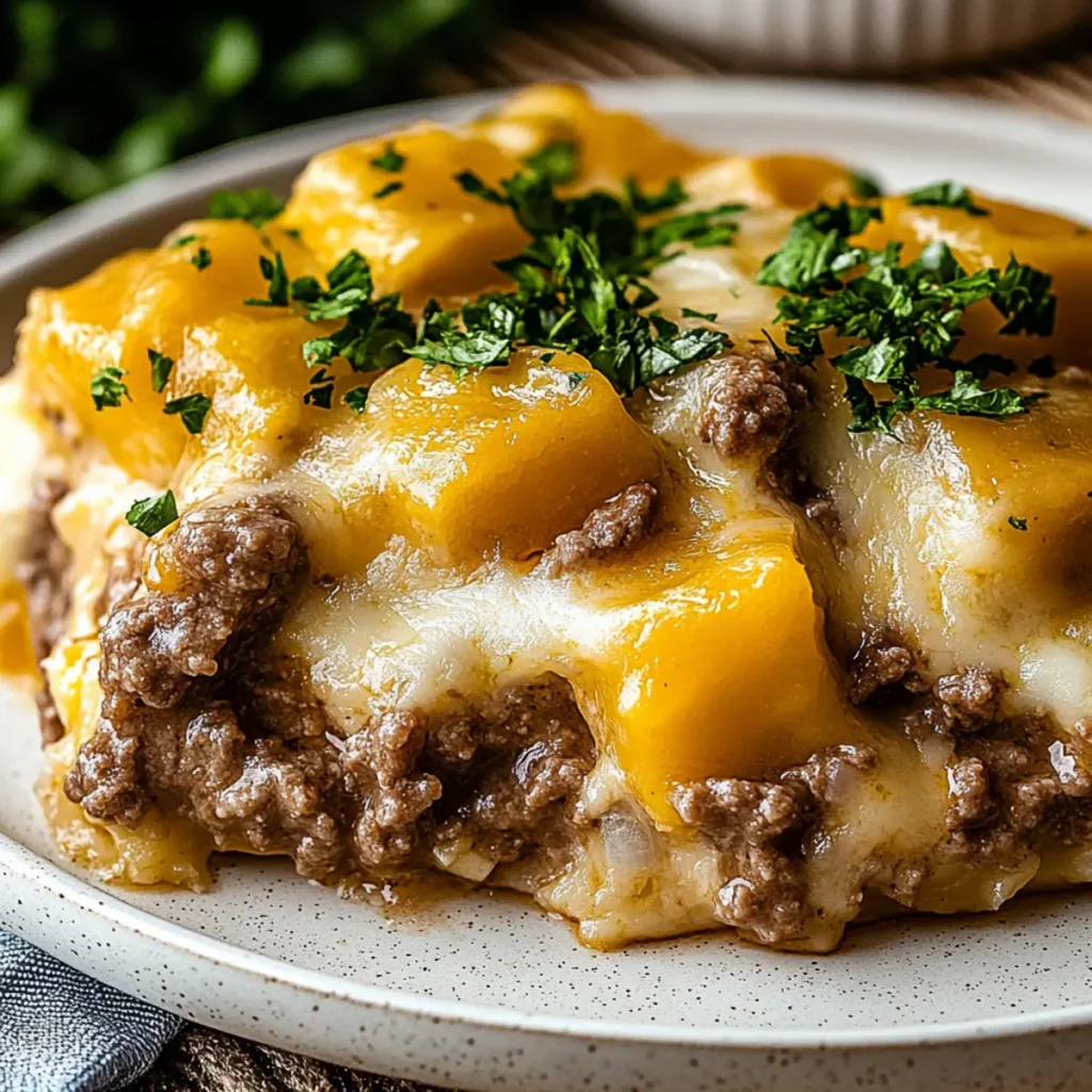 Ground Beef Hobo Casserole
