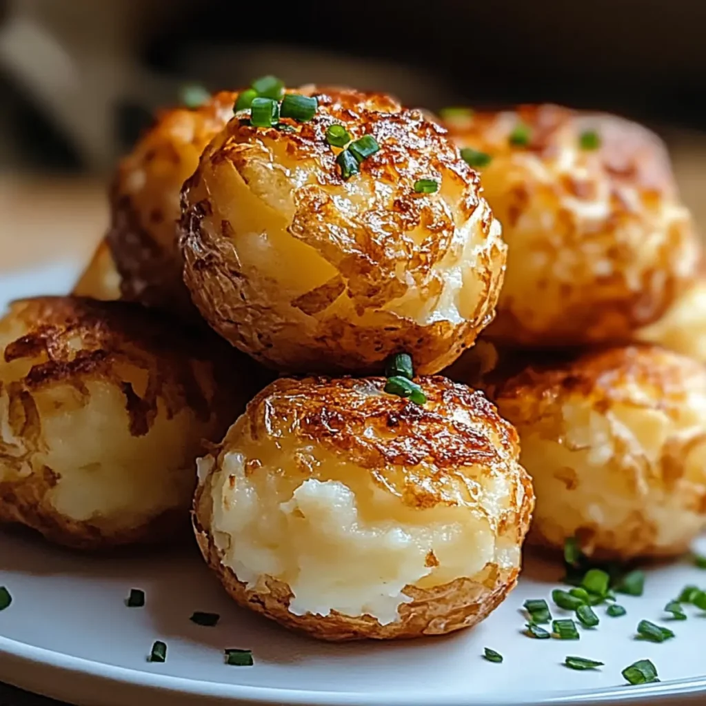 Mashed Potato Cheese Puffs
