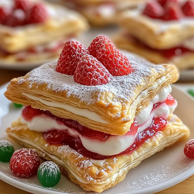 Strawberry Frosted Pastry Tarts