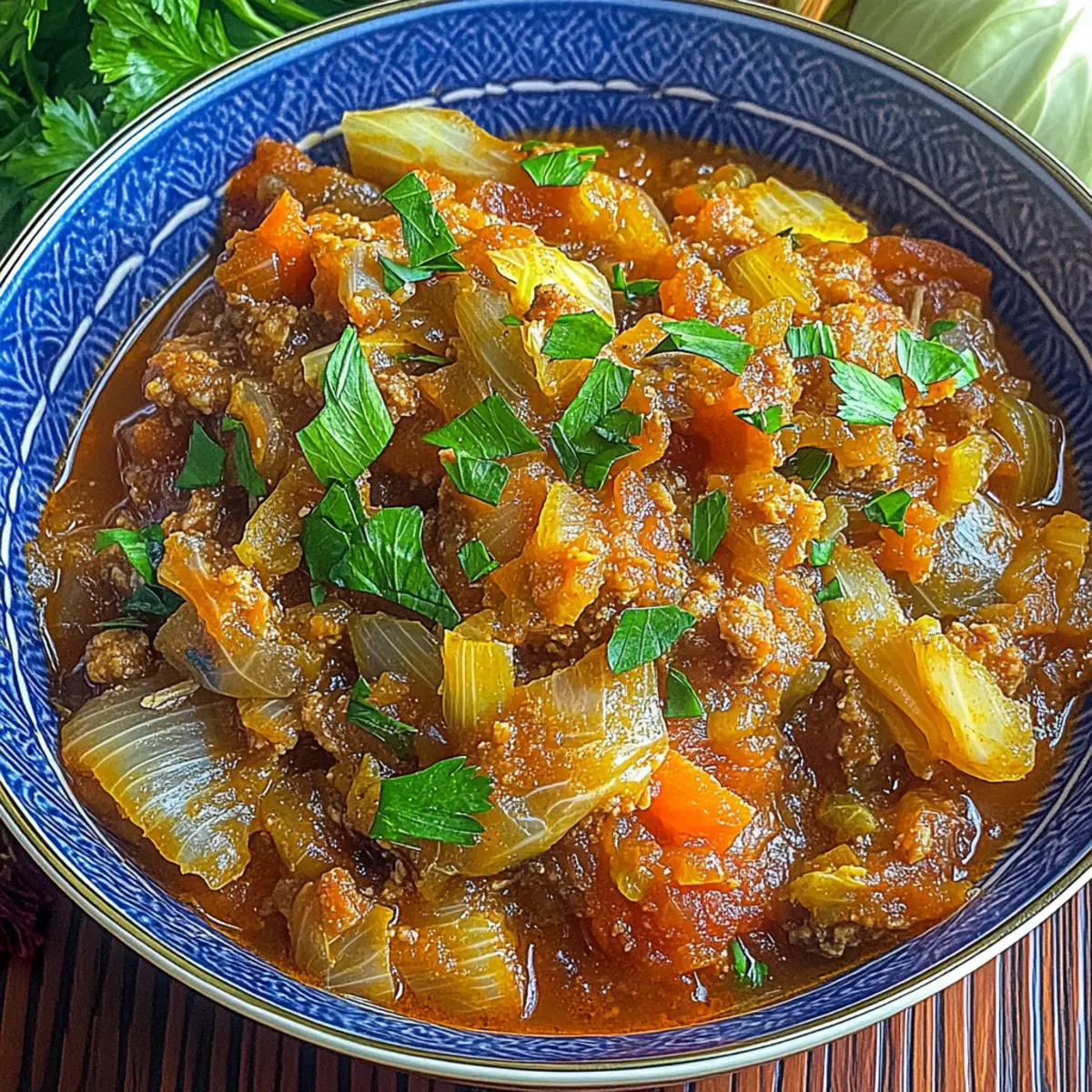 Turkish Cabbage Stew