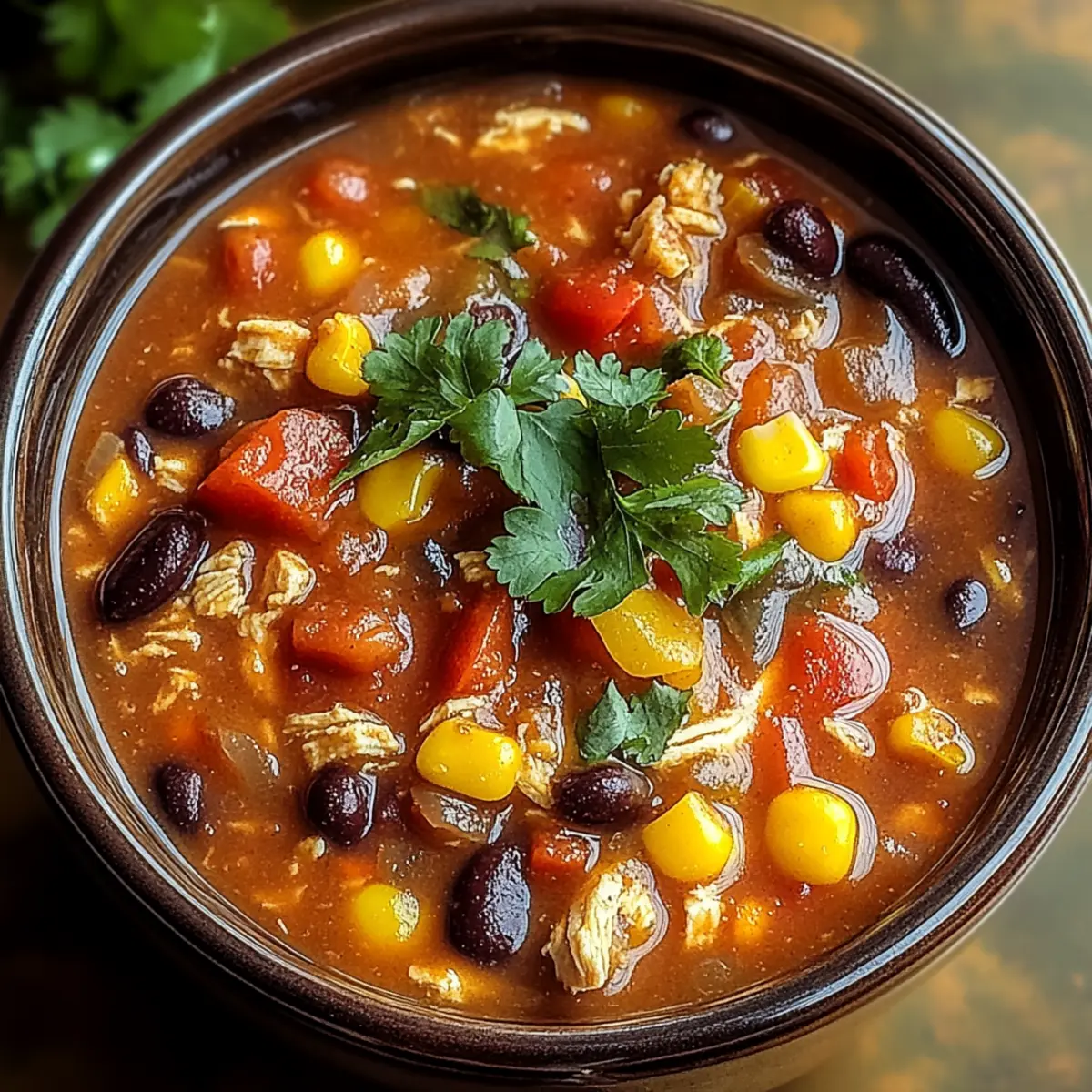Slow Cooker Chicken Chili