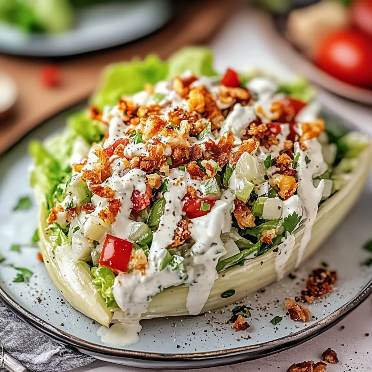 Loaded Wedge Salad