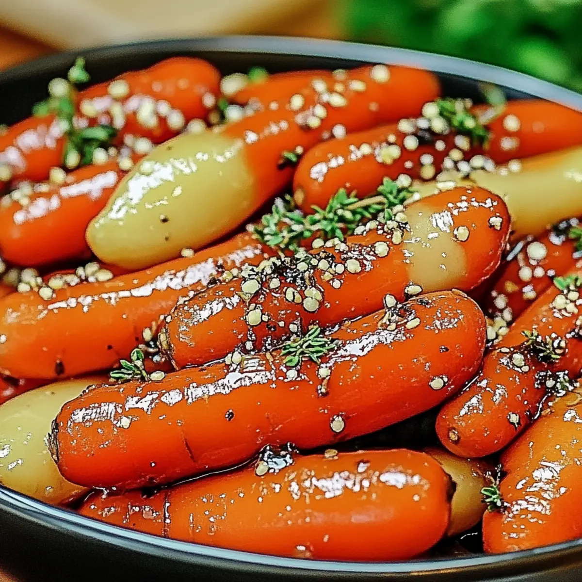 Delicious Slow-Cooker Maple Glazed Carrots