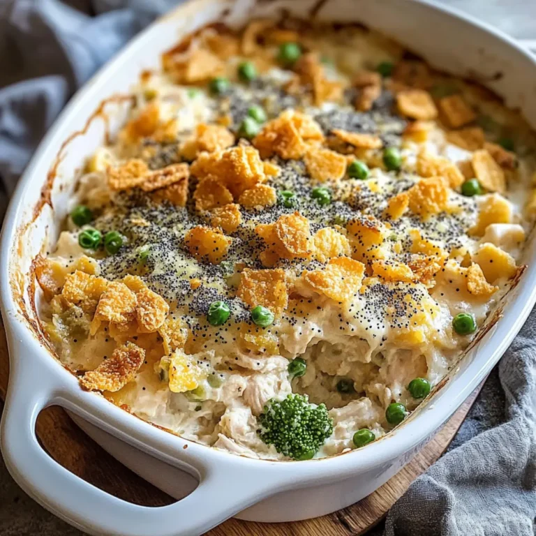 Poppy Seed Chicken Casserole