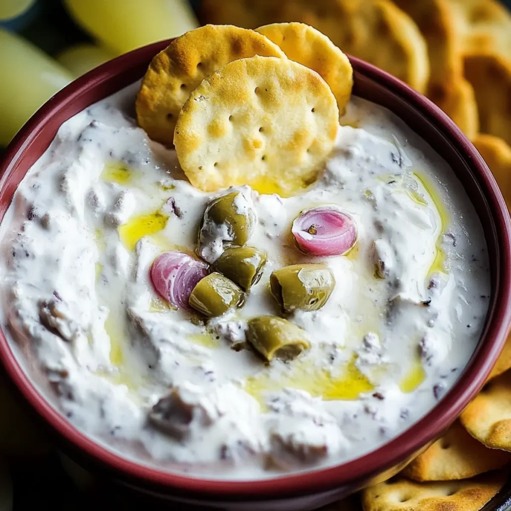 Dirty Martini Dip