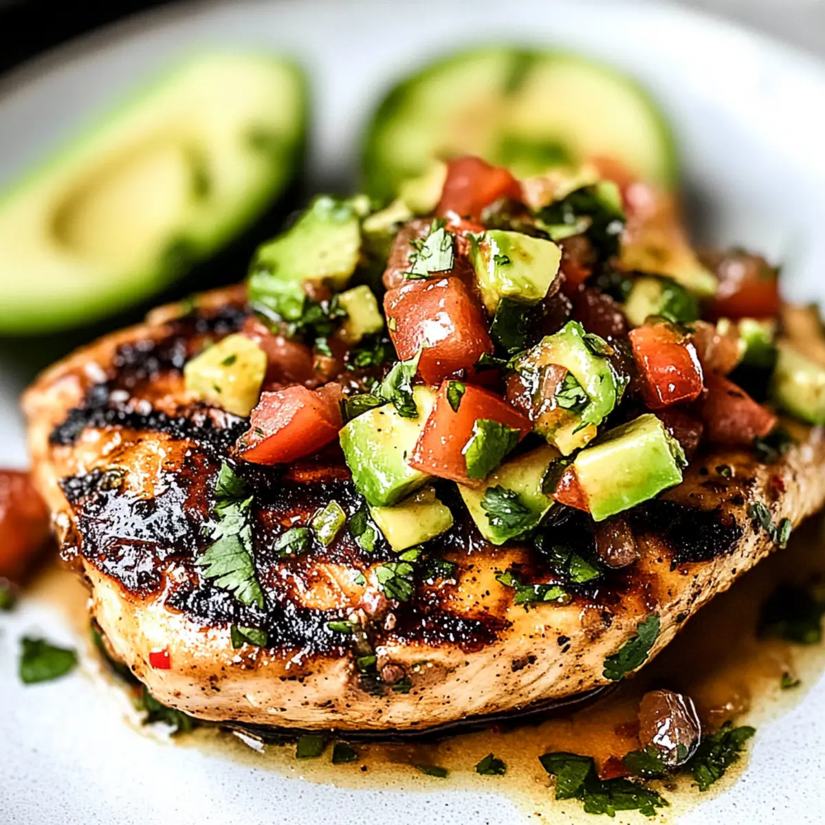 Fiesta Lime Chicken with Avocado